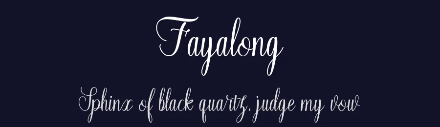 Fayalong by Muhammad Muzammil — Script Handwritten Font — thumbnail 2