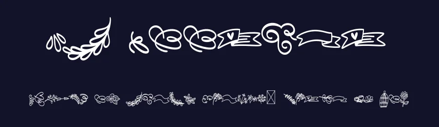 Fb Doodled by Font Bundles — Dingbats Font — thumbnail 2