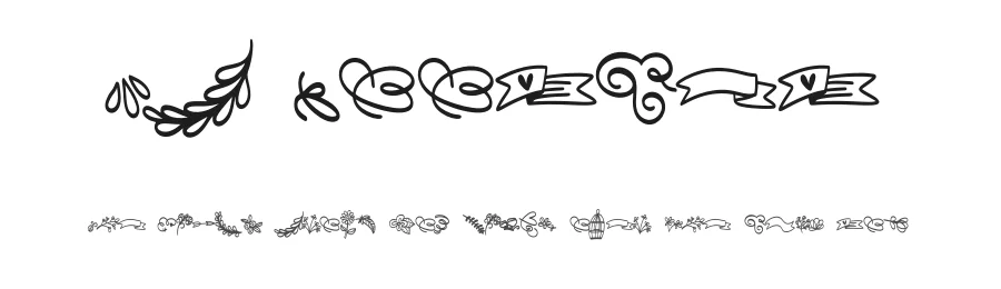 Fb Doodled by Font Bundles — Dingbats Font