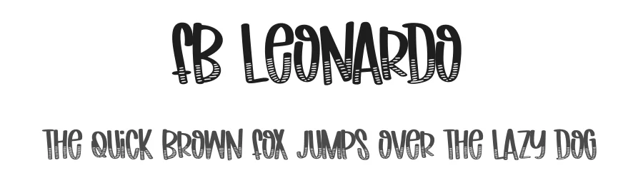 Fb Leonardo by Font Bundles — Decorative Font