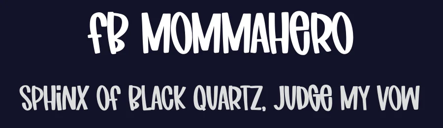 Fb Mommahero by Font Bundles — Decorative Font — thumbnail 2