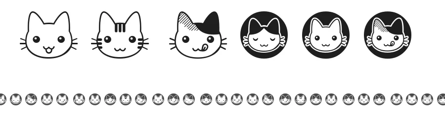 FB Nyan by Freaky Bunny — Dingbats Font