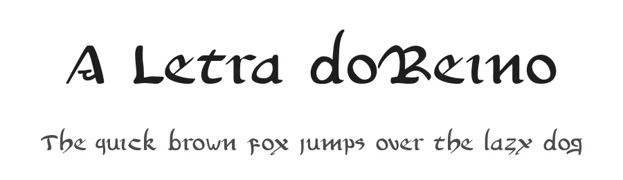 A Letra do Reino by Distrito Xermar — Script Handwritten Font