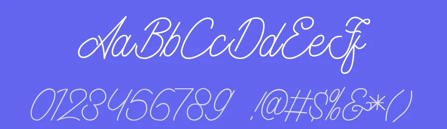 Aamonoline Script by Ageng Jatmiko — Script Handwritten Font — thumbnail 3