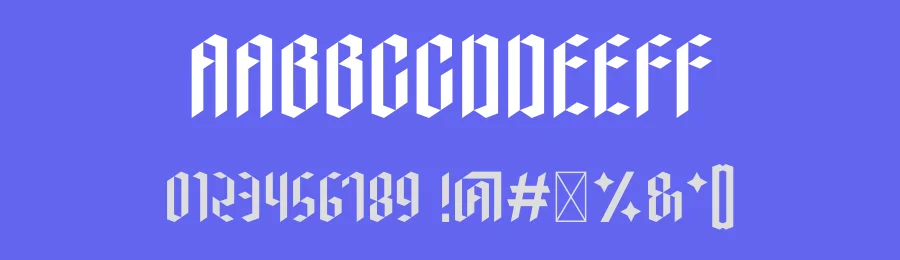 Abjad by Muhammad Muammar / @hellowammar — Display Font — thumbnail 3