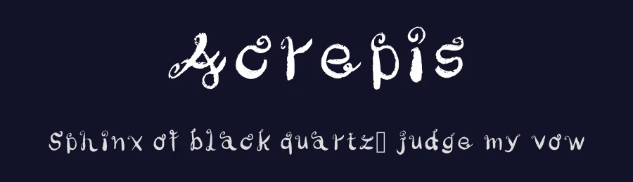 Acrepis — Script Handwritten Font — thumbnail 2