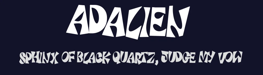 Adalien by Mozyen Studio — Display Font — thumbnail 2