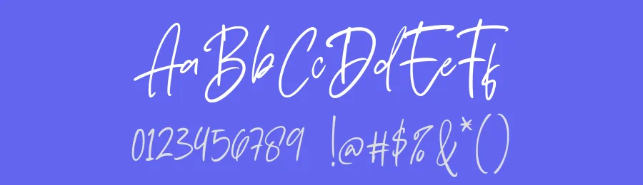 Adusian Signature by Ferdiansyah_Dzulka Elfira_Tebaltipisstudio_TTS — Script Handwritten Font — thumbnail 3