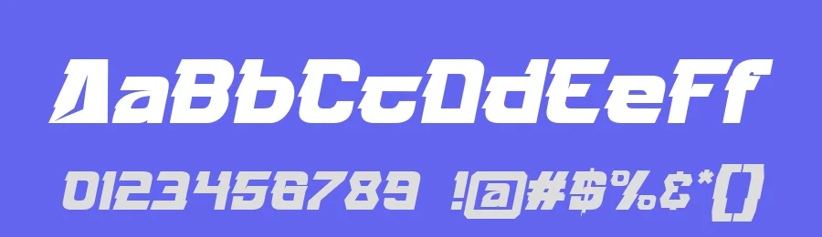 Afigre Racing by Rvandtype — Display Font — thumbnail 3