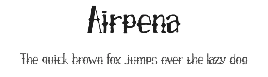 Airpena by AXR Lettering Studio — Script Handwritten Font