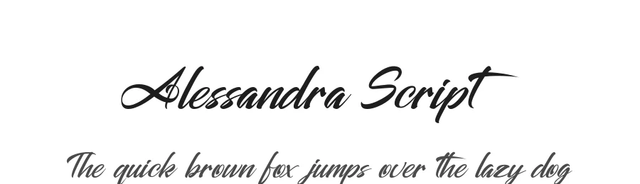 Alessandra Script by Daddi Daryawan — Script Handwritten Font