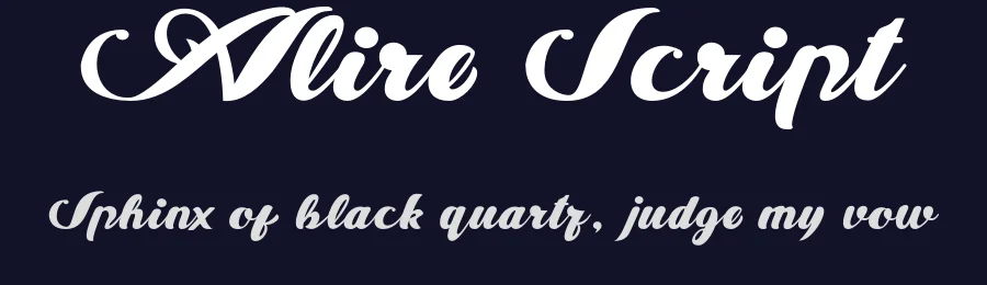 Alire Script by sigit nur wicaksono — Script Handwritten Font — thumbnail 2