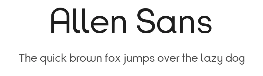 Allen Sans