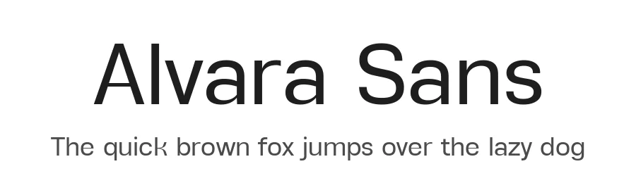 Alvara Sans by Diki Pradipta Tri Atmojo — Sans Serif Font