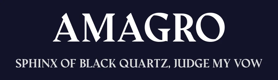 Amagro by Fabio Servolo — Serif Font — thumbnail 2