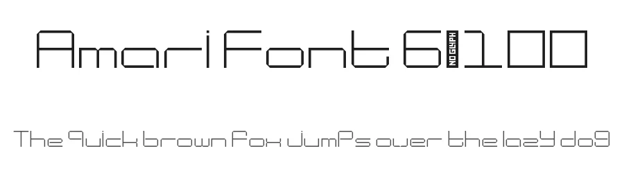 Amari Font 6/100 β Sans Serif Font