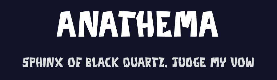Anathema — Script Handwritten Font — thumbnail 2