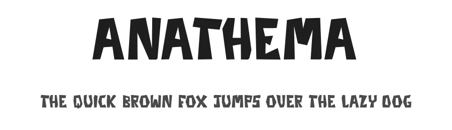 Anathema — Script Handwritten Font