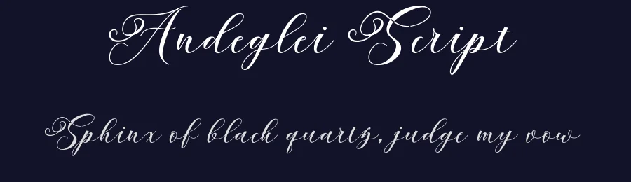 Andeglei Script by halimstudio — Script Handwritten Font — thumbnail 2