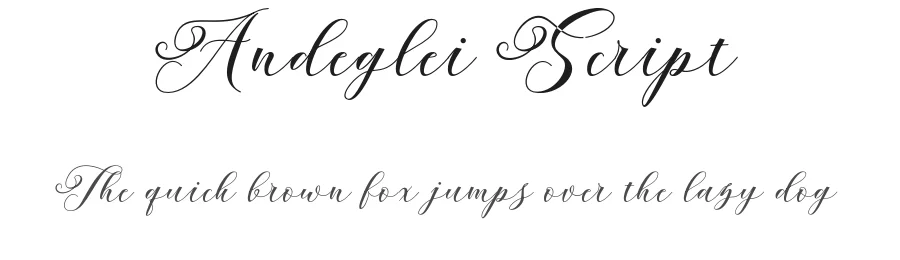 Andeglei Script by halimstudio — Script Handwritten Font