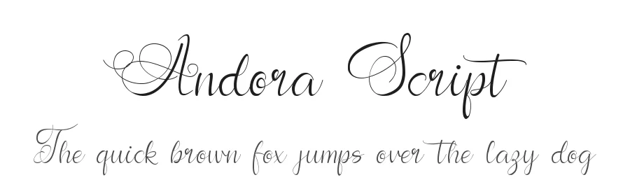 Andora Script by Letterara 2019 — Script Handwritten Font