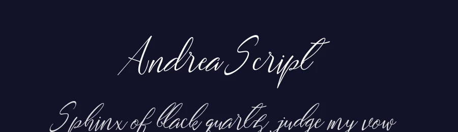 Andrea Script by akbar — Script Handwritten Font — thumbnail 2