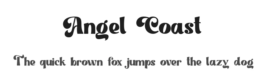 Angel Coast by Pandeka Studio — Serif Font