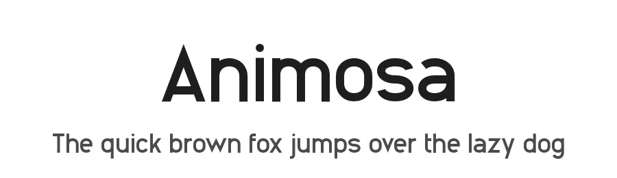 Animosa by Stefano Giliberti (brumale) — Sans Serif Font