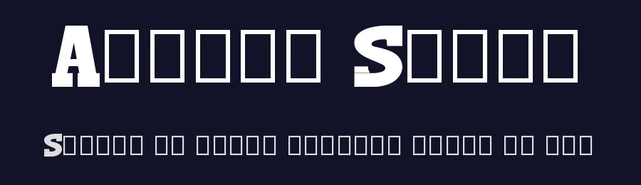 Ankara Serif by tuna çağlar gümüş — Slab Serif Font — thumbnail 2