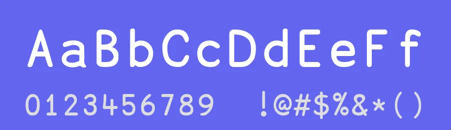 APL386 Unicode by Adám — Sans Serif Font — thumbnail 3