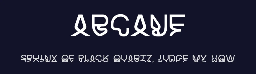 Arcane by Mickaël Emile — Display Font — thumbnail 2