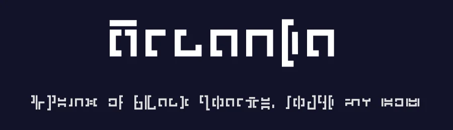 Arcanea — Display Font — thumbnail 2