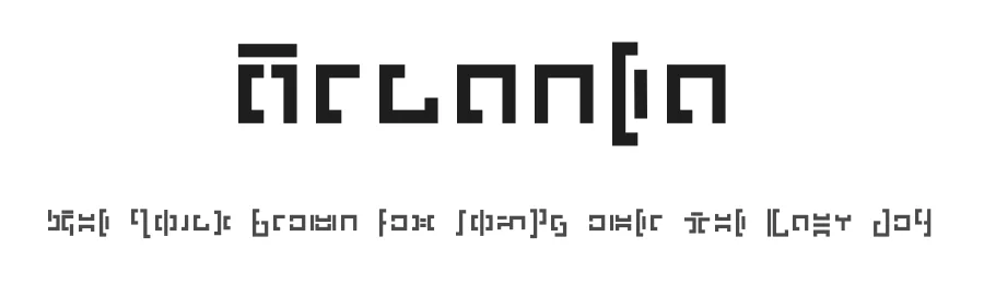 Arcanea — Display Font