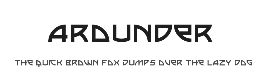 Arounder by Maxim Raikov — Display Font