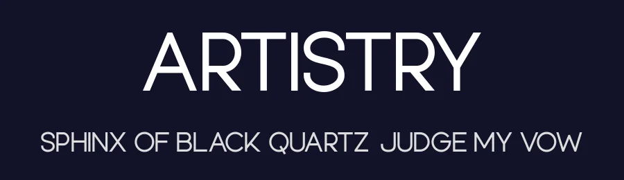 Artistry by Frada Nanda — Sans Serif Font — thumbnail 2