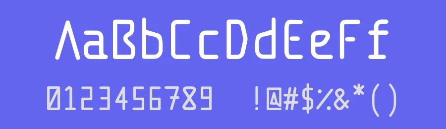 Astral Mono by Ben Busby — Sans Serif Font — thumbnail 3