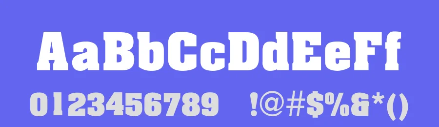 Atchen — Slab Serif Font — thumbnail 3