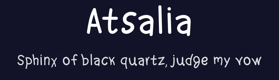 Atsalia by Christos Lentzaris — Script Handwritten Font — thumbnail 2