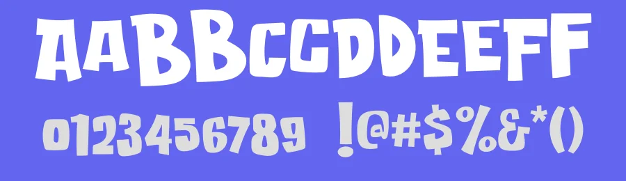 Attack of Monster by Sahirul Puguh — Display Font — thumbnail 3
