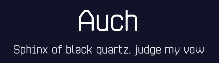Auch by Murat Yüksel (automatte) — Sans Serif Font — thumbnail 2