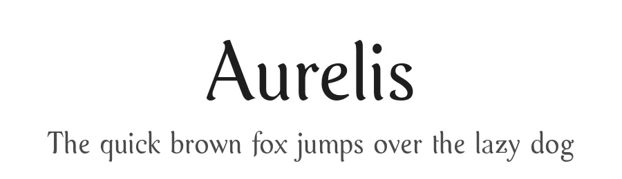Aurelis by Hirwen HARENDAL — Script Handwritten Font