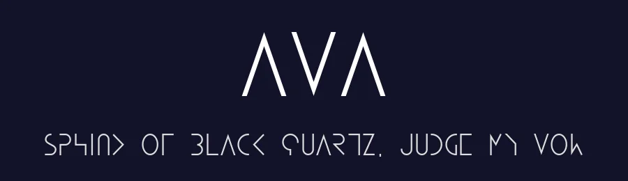 AVA by GGBotNet — Display Font — thumbnail 2