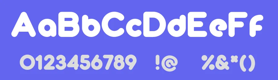 AW Chubby by Manos Gerasidis — Sans Serif Font — thumbnail 3
