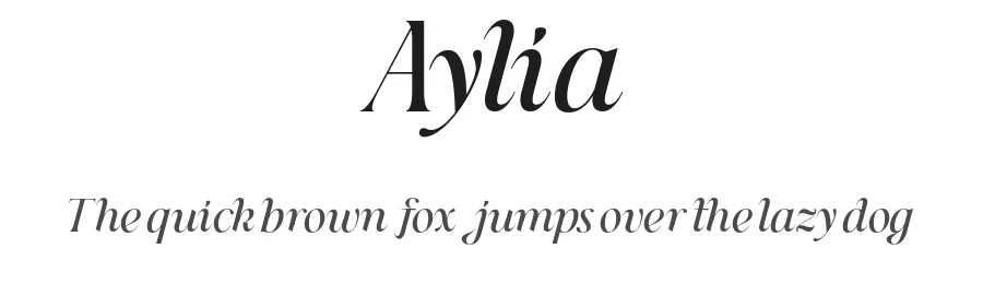 Aylia by Irzad Nurandito — Serif Font