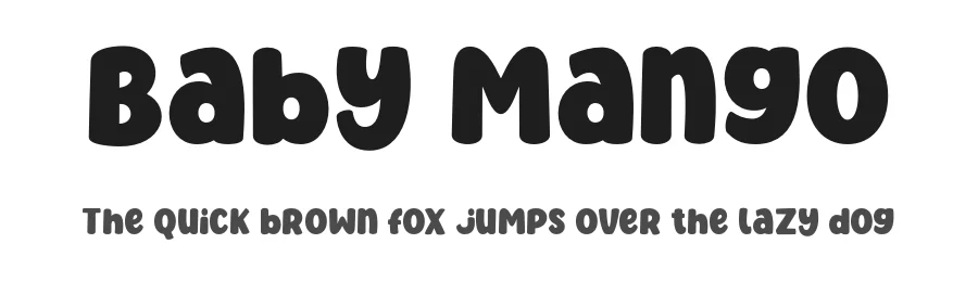 Baby Mango by Lettersweet — Script Handwritten Font