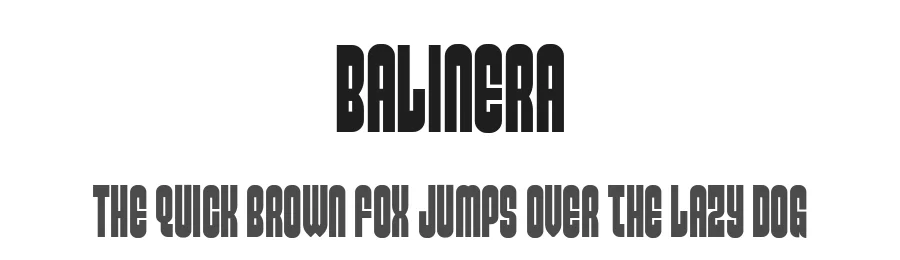Balinera by Andres Moreno | NimaType — Sans Serif Font