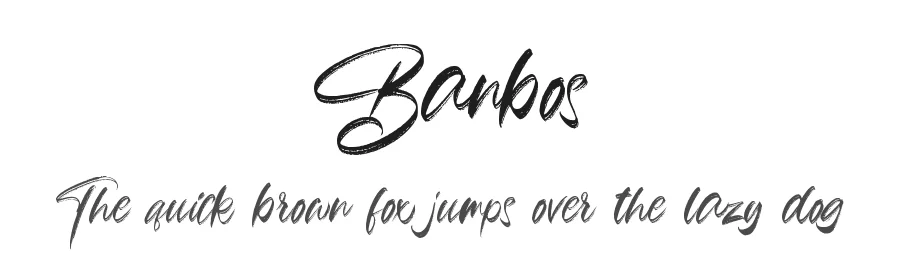 Banbos by Vava Aryanto — Script Handwritten Font