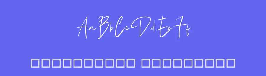 Bandara Signature Script — Script Handwritten Font — thumbnail 3
