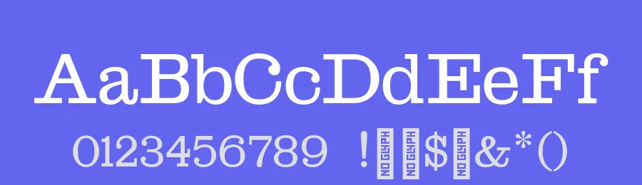 Bando Regular by quentin INCARNATO — Slab Serif Font — thumbnail 3