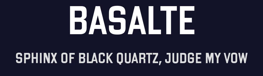 Basalte by Ange Degheest & Benjamin Gomez & Eugénie Bidaut — Sans Serif Font — thumbnail 2